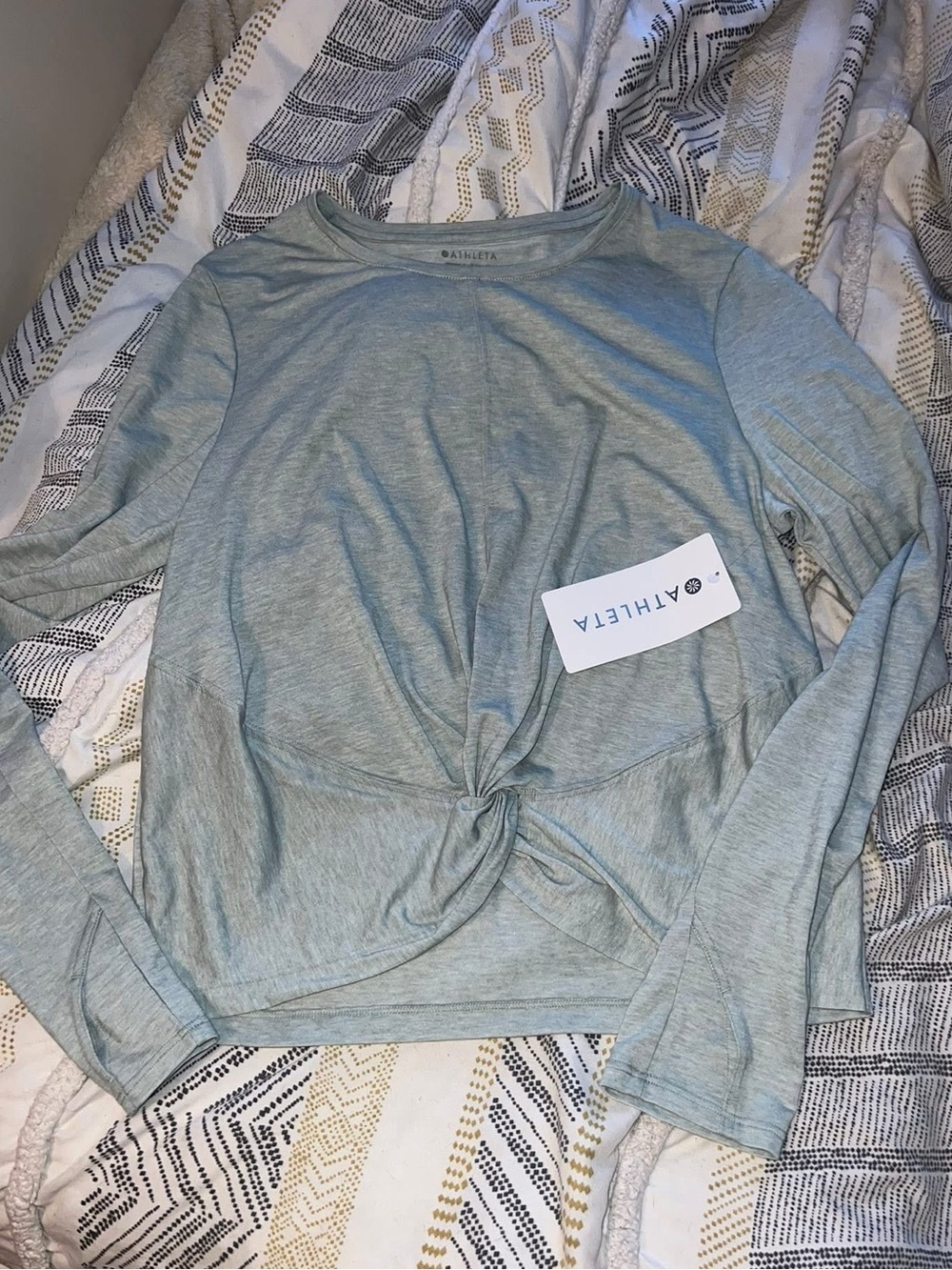 Athleta brand new top. Essence twist. Large.